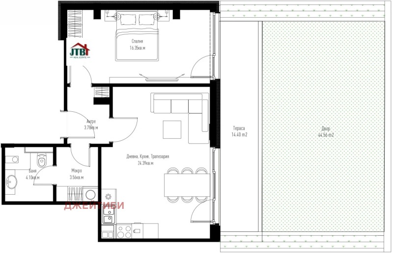Продава 2-СТАЕН, гр. София, Манастирски ливади, снимка 2 - Апартаменти - 53452296