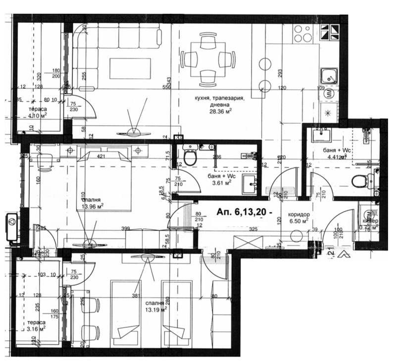 Продава 3-СТАЕН, гр. Пловдив, Кършияка, снимка 1 - Aпартаменти - 49208599