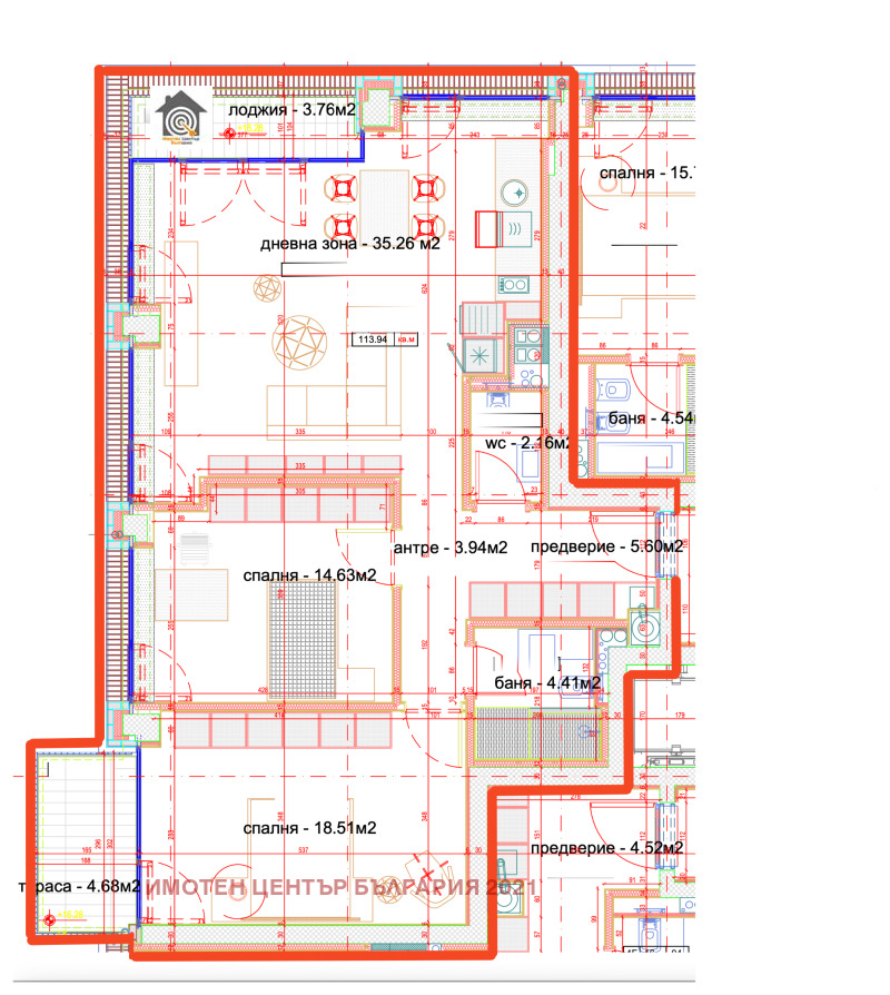 Продава 3-СТАЕН, гр. София, Манастирски ливади, снимка 13 - Апартаменти - 52374435