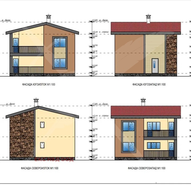 Satılık  Komplo bölge Filibe , Kostievo , 570 metrekare | 99621916
