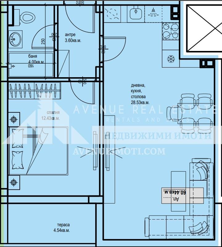 Продава 2-СТАЕН, гр. Пловдив, Кършияка, снимка 2 - Aпартаменти - 47528175