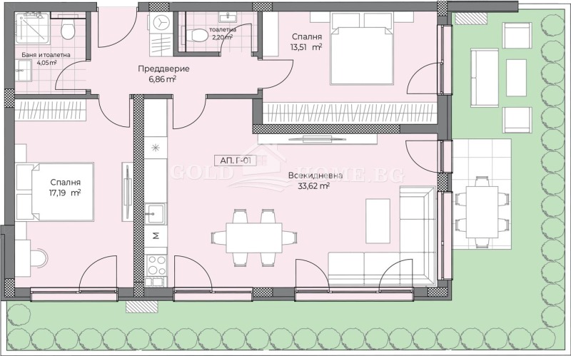 Продава 3-СТАЕН, гр. Пловдив, Остромила, снимка 2 - Aпартаменти - 48990071