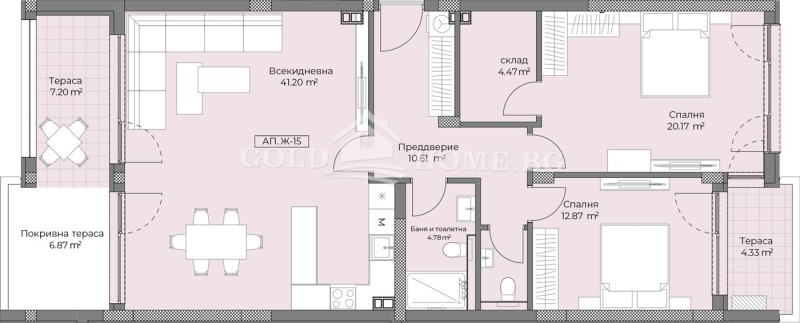 Продава 3-СТАЕН, гр. Пловдив, Остромила, снимка 15 - Aпартаменти - 48990071