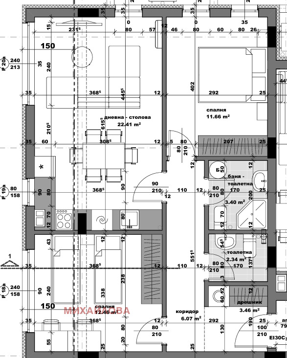 Продава 3-СТАЕН, гр. Стара Загора, Три чучура - север, снимка 1 - Aпартаменти - 49202245