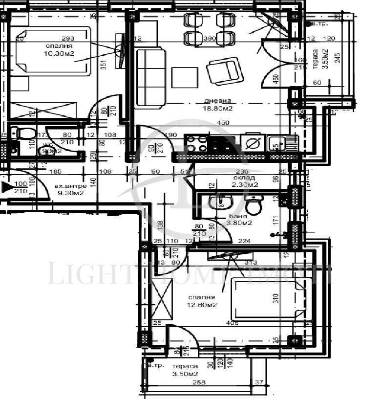 Продава 3-СТАЕН, гр. Пловдив, Христо Смирненски, снимка 5 - Aпартаменти - 49374341