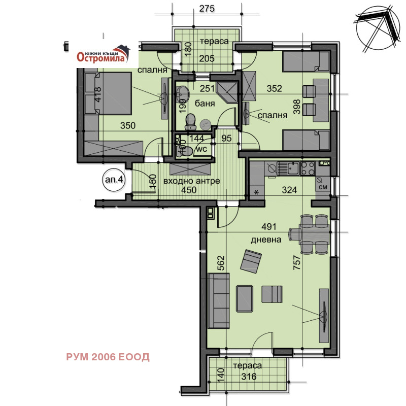 Продава  3-стаен град Пловдив , Южен , 120 кв.м | 42278296
