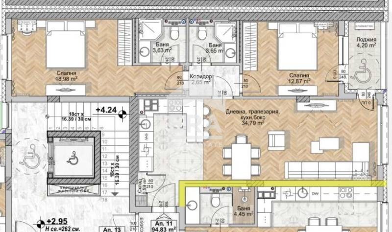 Продава 3-СТАЕН, гр. София, Люлин 8, снимка 3 - Апартаменти - 53285194