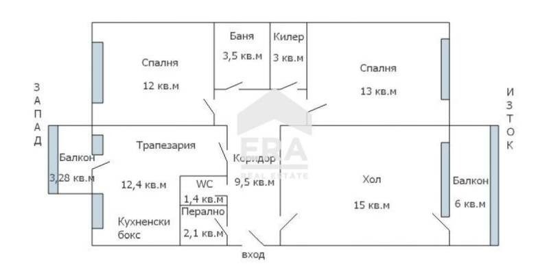 Продава 3-СТАЕН, гр. Варна, Възраждане 1, снимка 17 - Апартаменти - 54910992