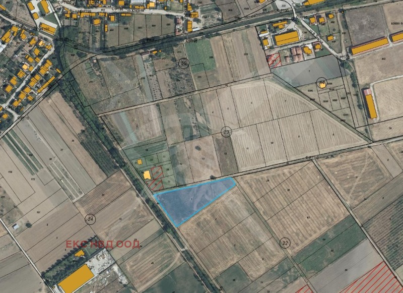 Til salgs  Plott region Plovdiv , Vojvodinovo , 6999 kvm | 99552604