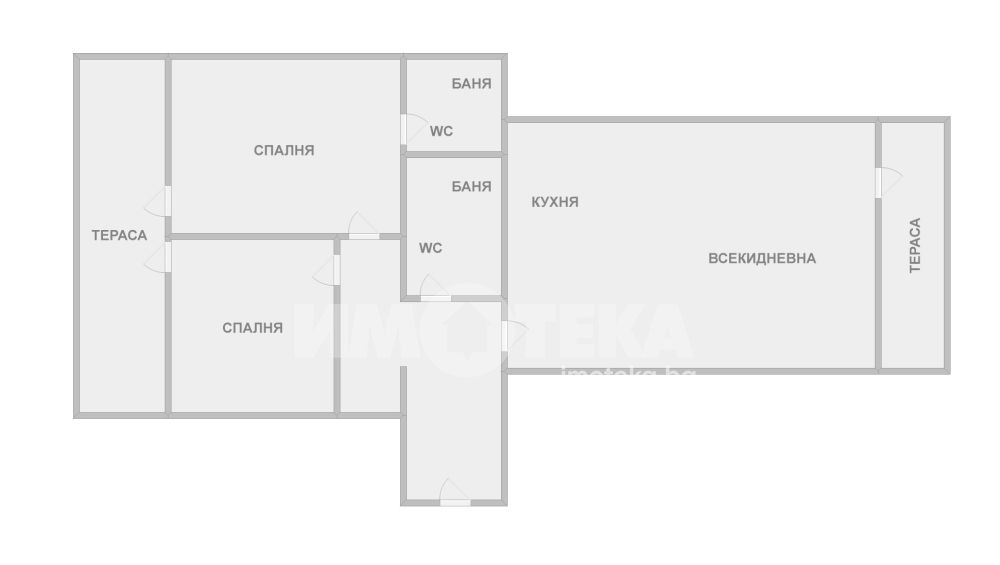 Продава 3-СТАЕН, гр. Балчик, област Добрич, снимка 5 - Апартаменти - 54830016