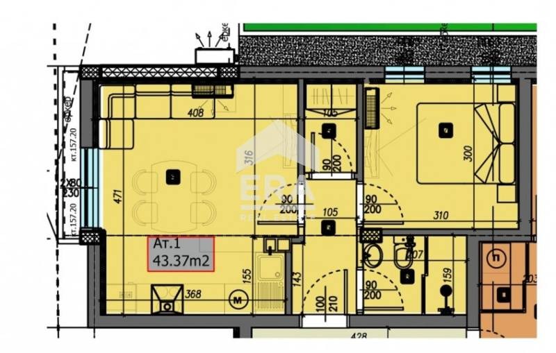 Продава 2-СТАЕН, гр. Варна, Виница, снимка 3 - Aпартаменти - 49446906