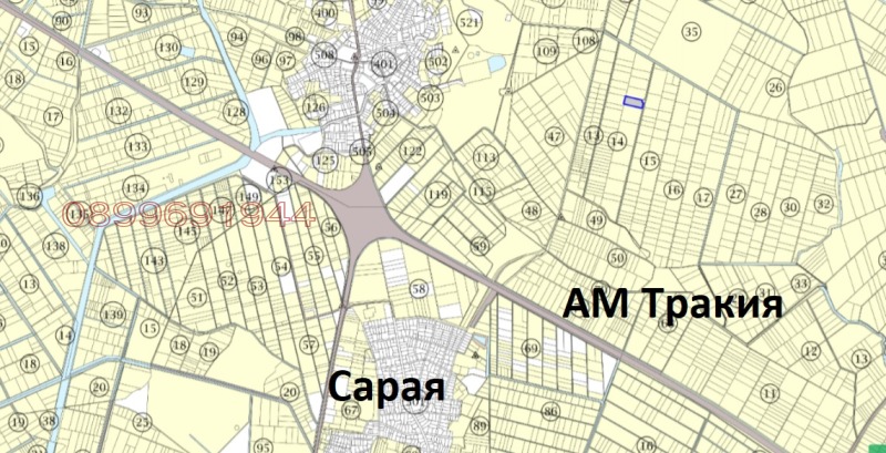 Продава ПАРЦЕЛ, с. Сарая, област Пазарджик