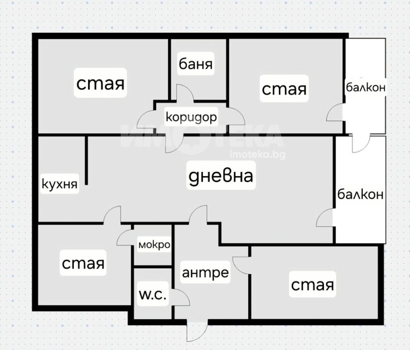 Продава МНОГОСТАЕН, гр. София, Гео Милев, снимка 4 - Апартаменти - 53254498