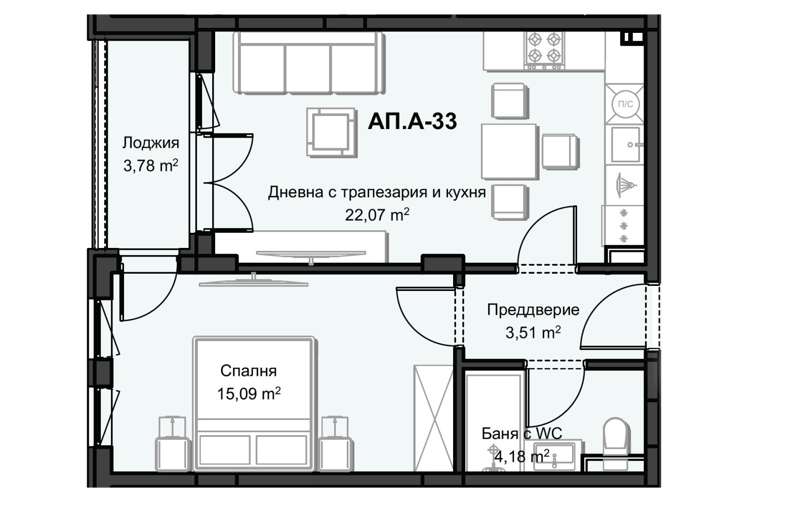 Продава 2-СТАЕН, гр. Пловдив, Христо Смирненски, снимка 2 - Апартаменти - 52649764