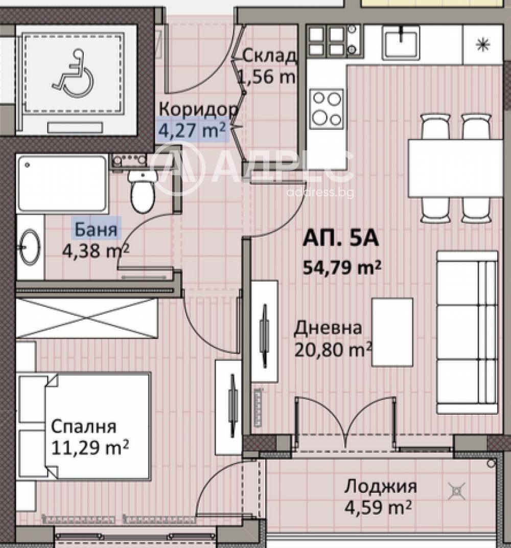Продава 2-СТАЕН, гр. София, Надежда 2, снимка 4 - Апартаменти - 54789230