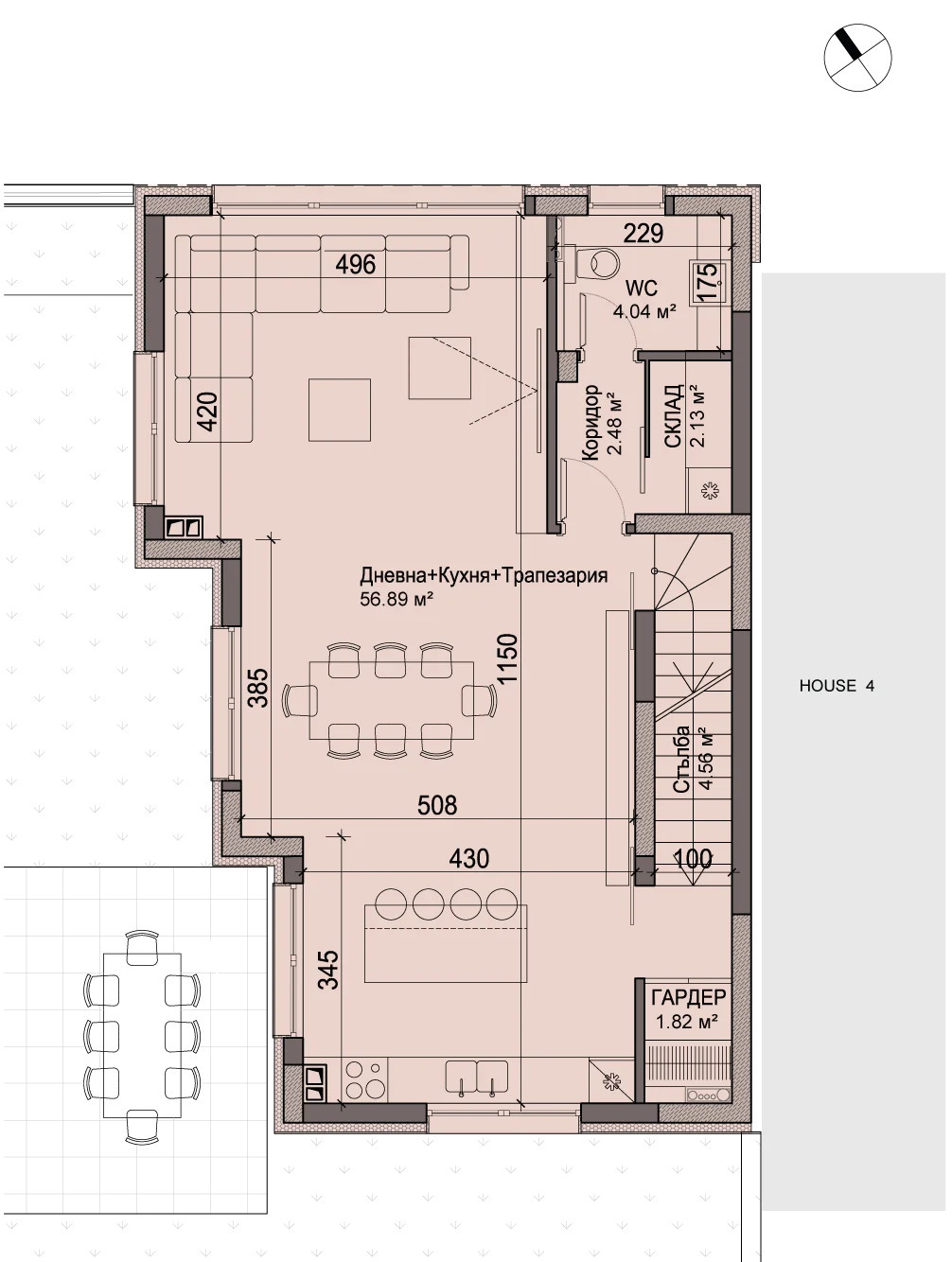 Продава КЪЩА, гр. София, Манастирски ливади, снимка 2 - Къщи - 53902739