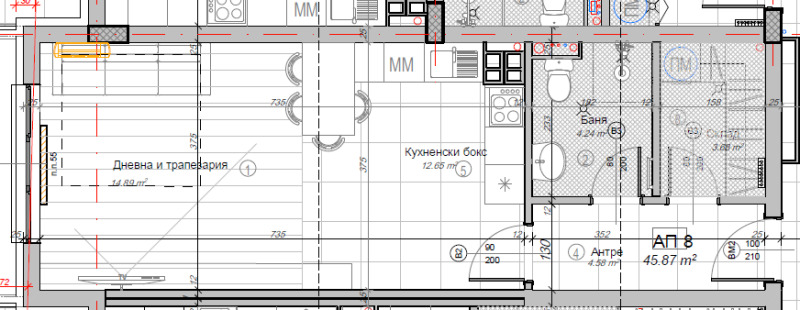 Продава 1-СТАЕН, гр. София, Слатина, снимка 3 - Апартаменти - 52928976