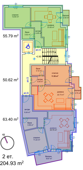 Продава 2-СТАЕН, гр. Варна, м-т Пчелина, снимка 2 - Апартаменти - 52797707