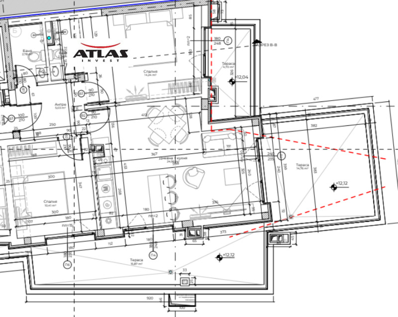Продава 3-СТАЕН, гр. София, Манастирски ливади