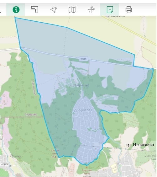 Продава ПАРЦЕЛ, с. Доброглед, област Варна, снимка 2 - Парцели - 56221916