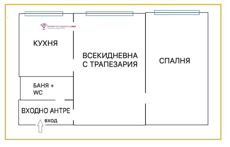 Zu verkaufen  1 Schlafzimmer Sofia , Krasna poljana 1 , 48 qm | 20142451 - Bild [2]