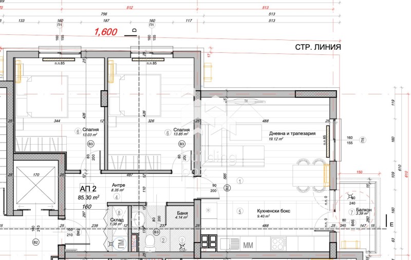 Продава 3-СТАЕН, гр. София, Слатина, снимка 2 - Апартаменти - 53347587