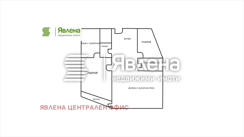 Продава 3-СТАЕН, гр. София, Кръстова вада, снимка 11 - Апартаменти - 54745169