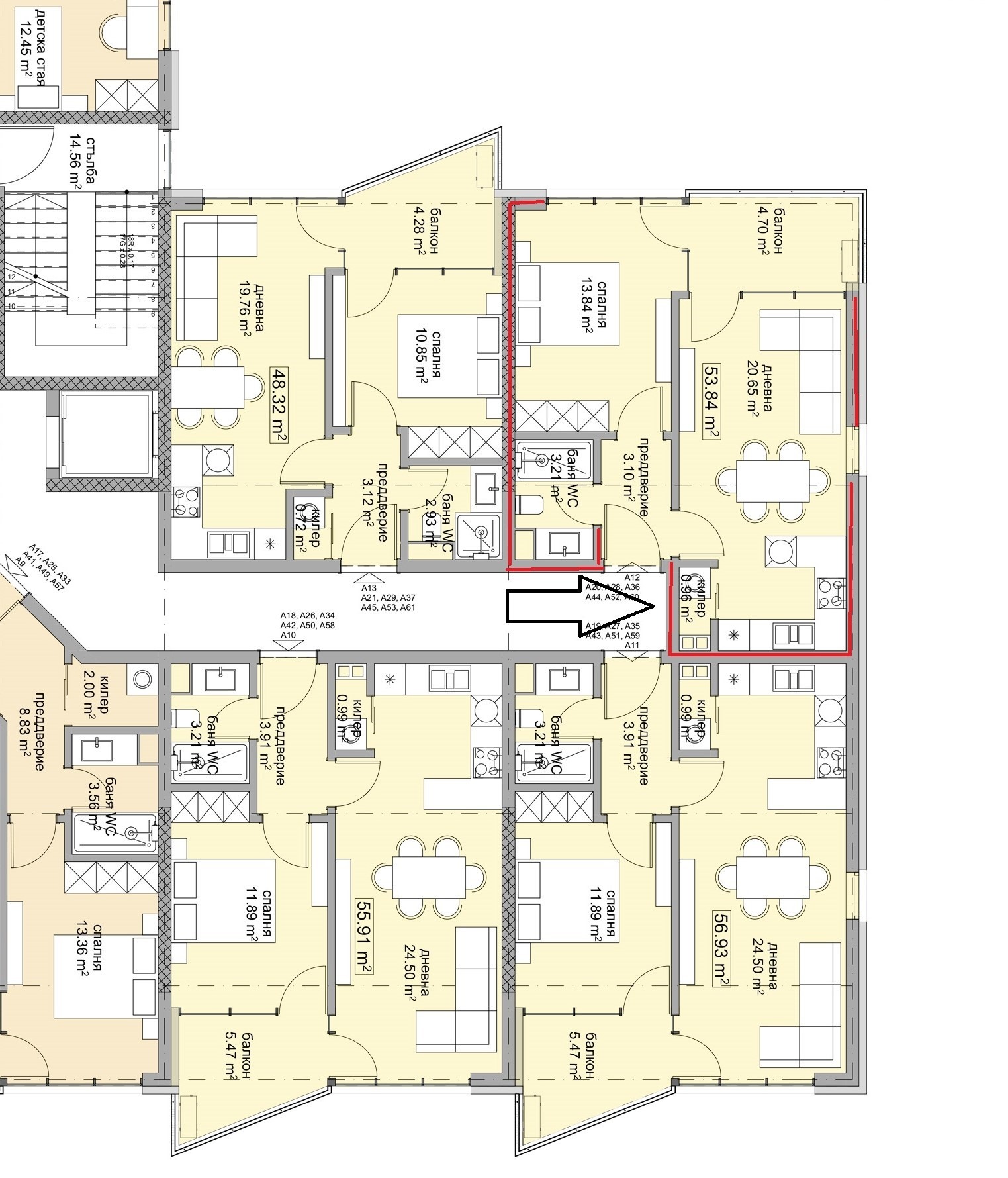Продава 2-СТАЕН, гр. Варна, м-т Горна Трака, снимка 4 - Апартаменти - 54225957