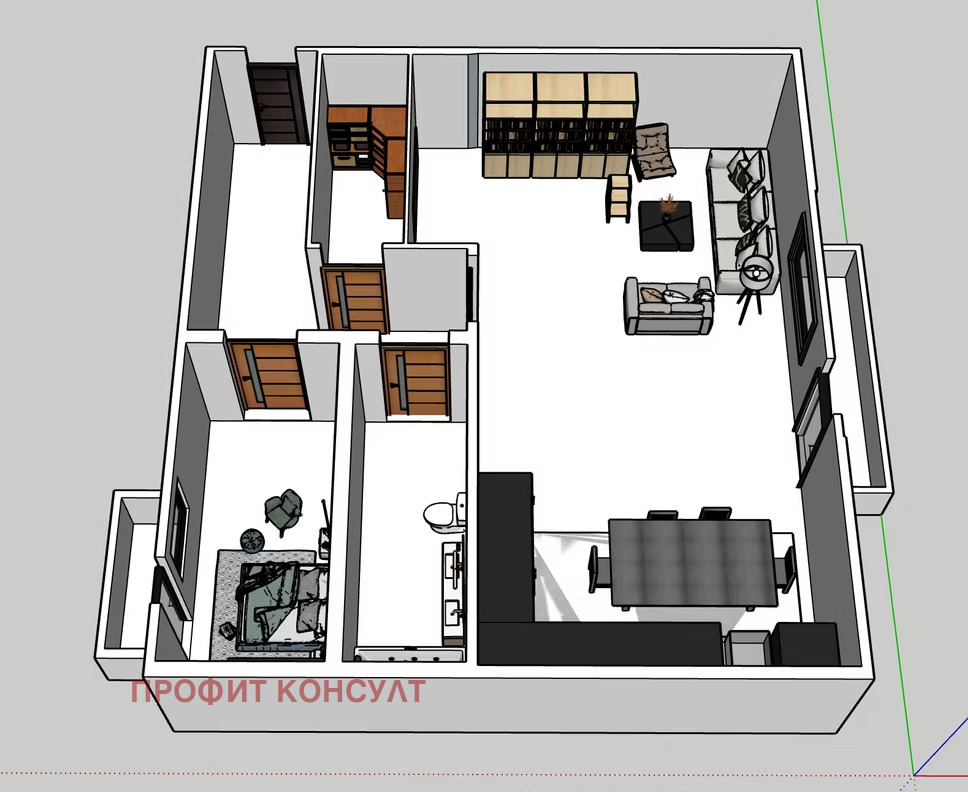 Продава 2-СТАЕН, гр. Велико Търново, Център, снимка 6 - Апартаменти - 55185896