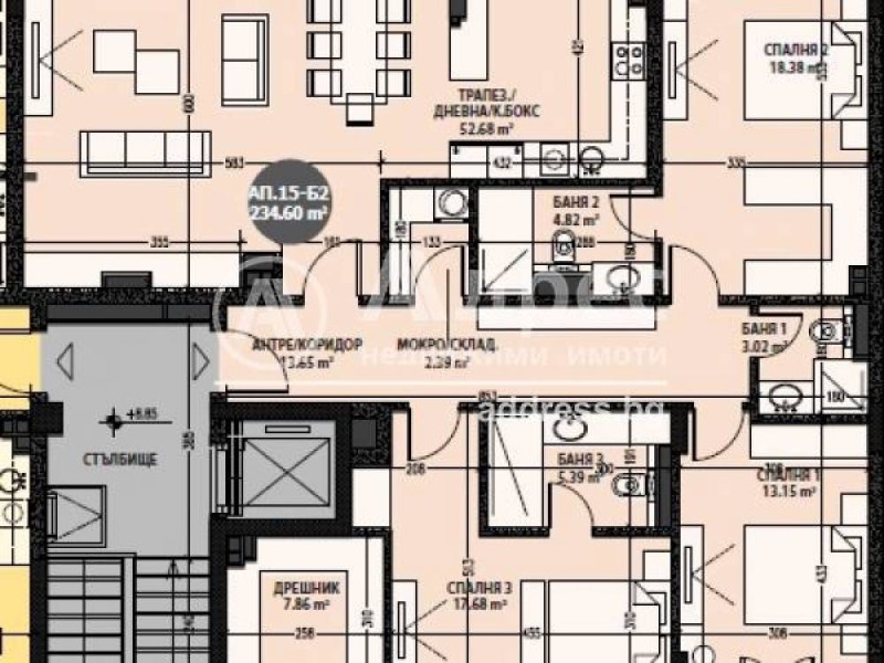 Продава МНОГОСТАЕН, гр. София, Витоша, снимка 3 - Aпартаменти - 49135600