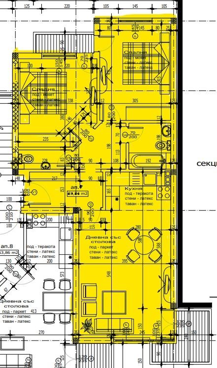 Продава  3-стаен град Варна , Аспарухово , 88 кв.м | 93591651 - изображение [5]