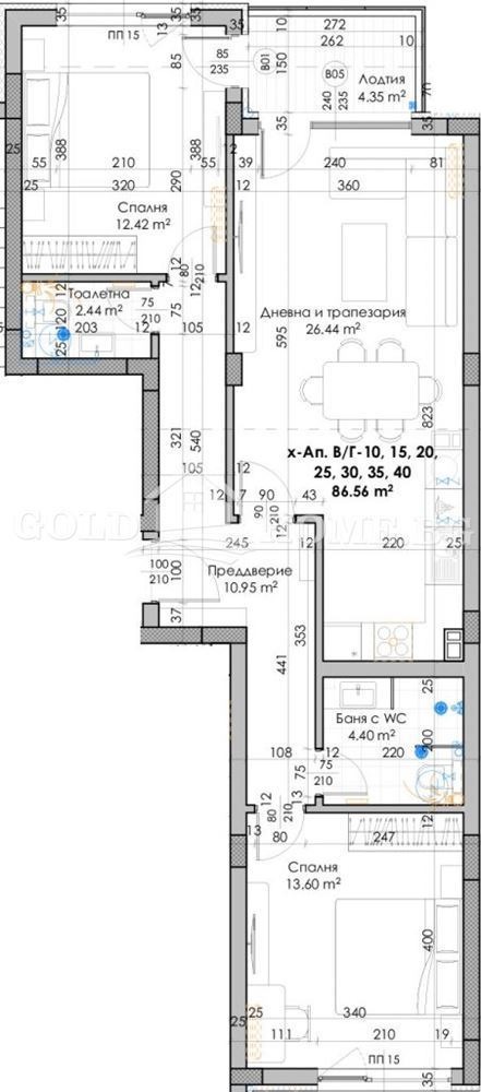 Eladó  2 hálószobás Plovdiv , Juzsen , 102 négyzetméter | 76143880 - kép [8]