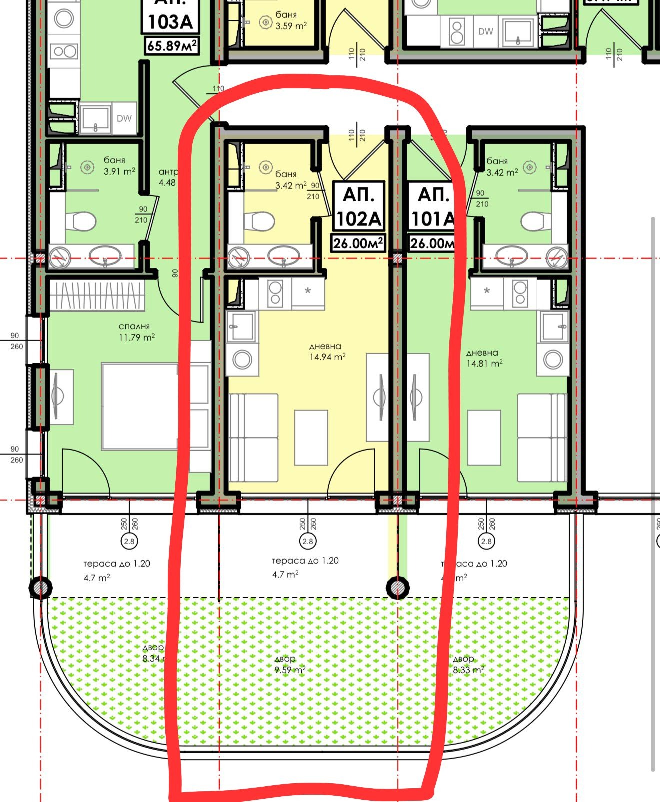 Продава 1-СТАЕН, гр. Несебър, област Бургас, снимка 3 - Апартаменти - 54027761