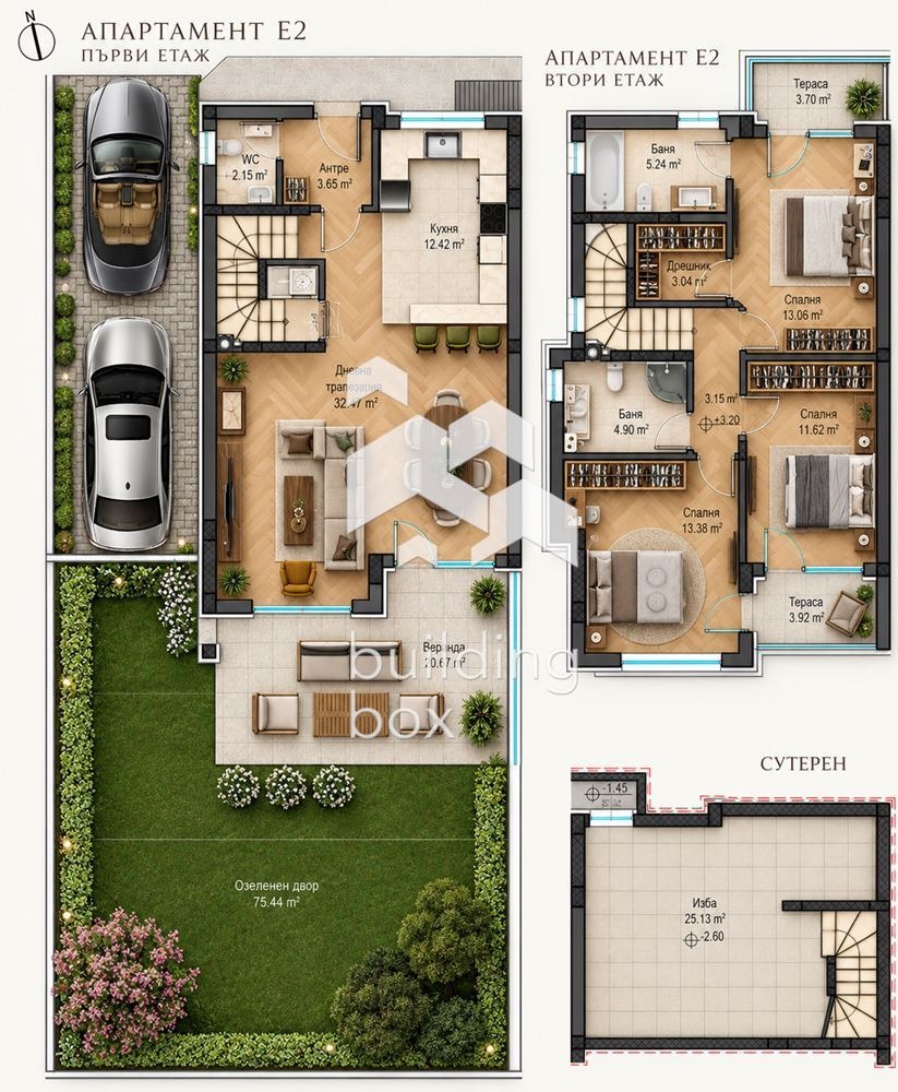 Продава 4-СТАЕН, гр. Пловдив, Остромила, снимка 2 - Апартаменти - 56657084