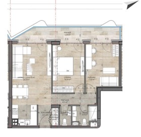 2 bedroom Druzhba 2, Sofia