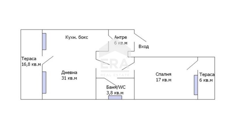 На продаж  1 спальня область Добрич , Кранево , 123 кв.м | 45119220 - зображення [17]