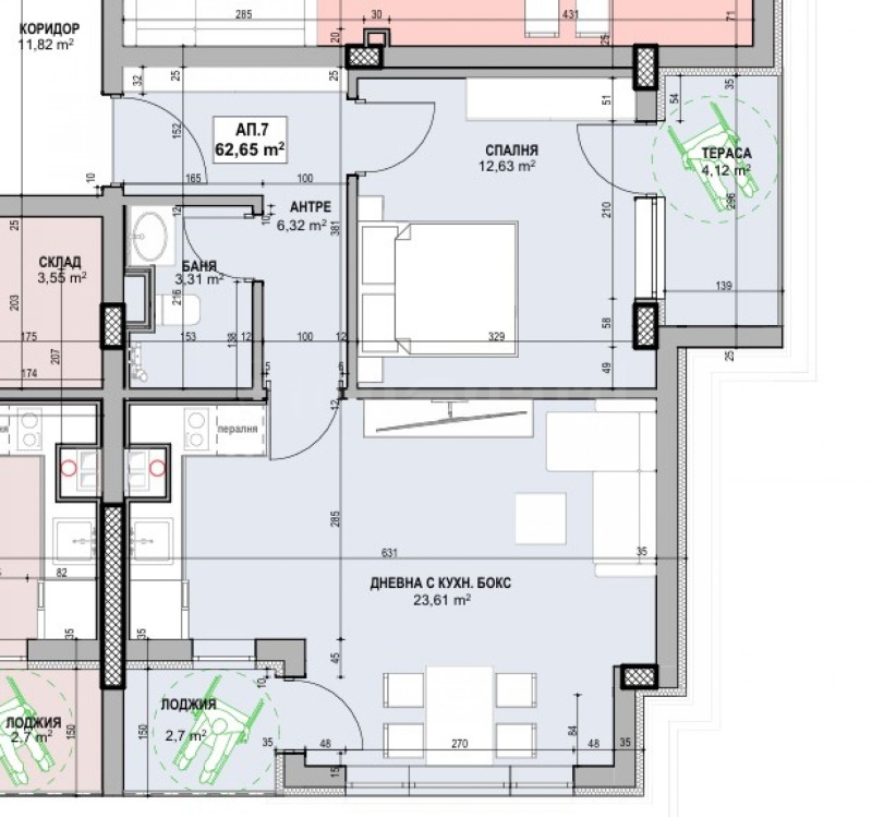 Продава 2-СТАЕН, гр. София, Карпузица, снимка 2 - Апартаменти - 53112869