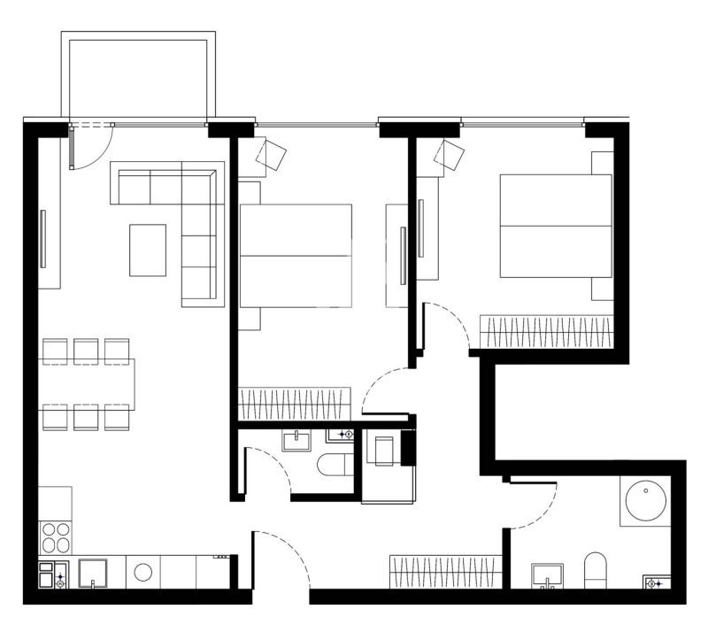 Zu verkaufen  2 Schlafzimmer Sofia , Malinowa dolina , 107 qm | 12402630 - Bild [9]