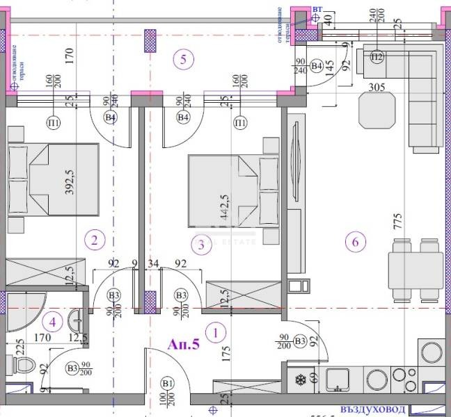 Продава 3-СТАЕН, гр. София, Малинова долина, снимка 5 - Aпартаменти - 48908413