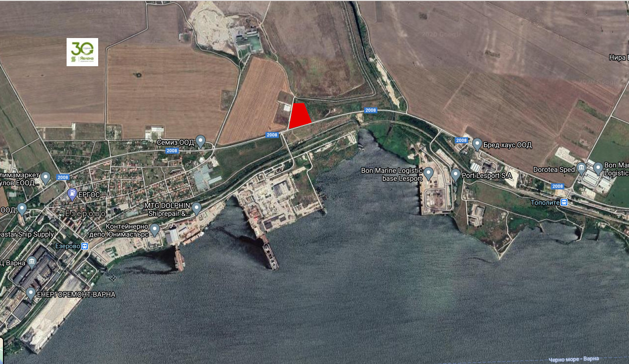 Продава ПАРЦЕЛ, с. Езерово, област Варна