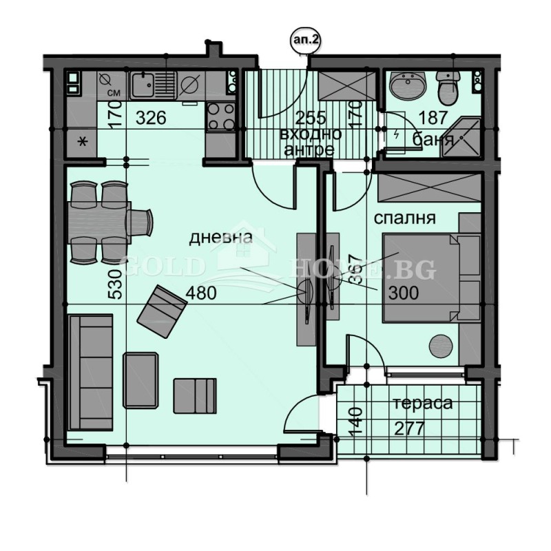 Te koop  1 slaapkamer Plovdiv , Ostromila , 87 m² | 52519813 - afbeelding [9]