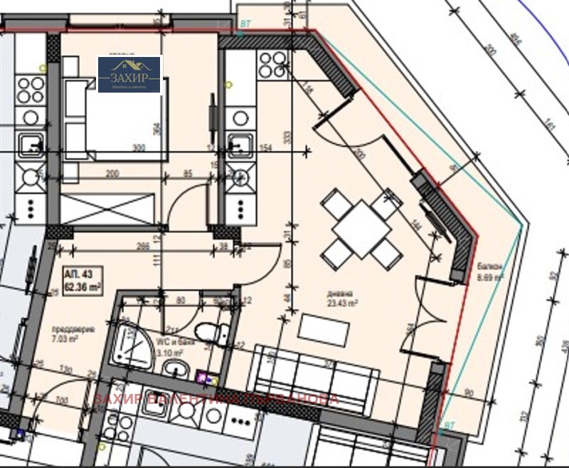 Продава  2-стаен град София , Банишора , 73 кв.м | 69223159 - изображение [2]