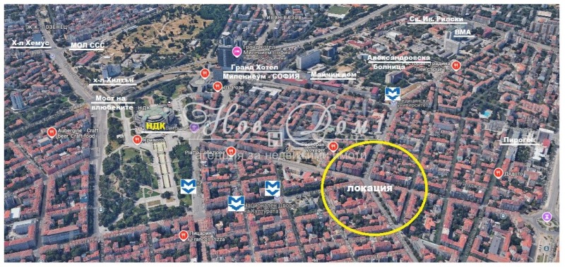 Satılık  2 yatak odası Sofia , Centar , 65 metrekare | 34757889 - görüntü [13]