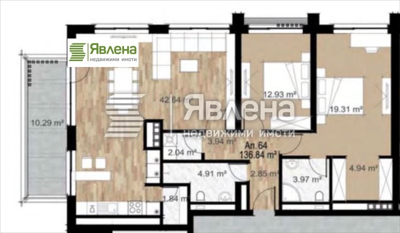 À venda  2 quartos Sofia , Serdika , 165 m² | 25365428 - imagem [2]