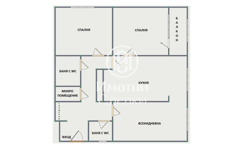 Продава 4-СТАЕН, гр. София, Света Троица, снимка 10 - Апартаменти - 52927198