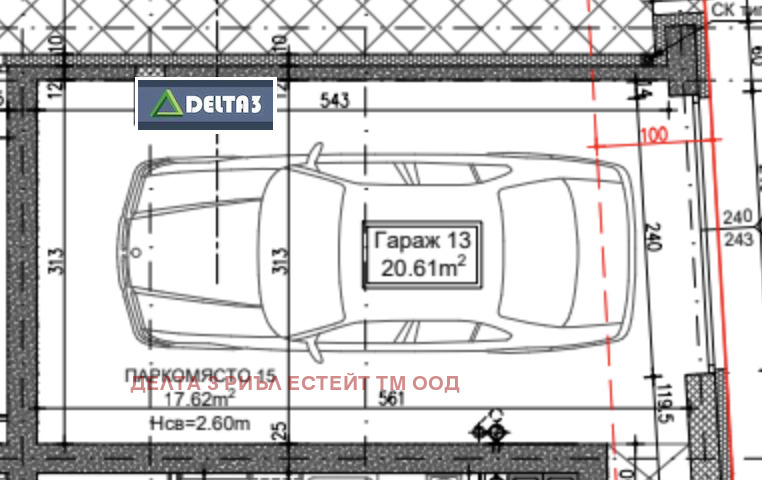 De vânzare  Гараж, Паркомясто Sofia , Levsci V , 19 mp | 82991125 - imagine [3]