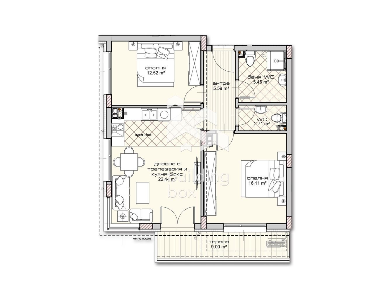Продава 3-СТАЕН, гр. Варна, Владислав Варненчик 1, снимка 3 - Апартаменти - 56652005