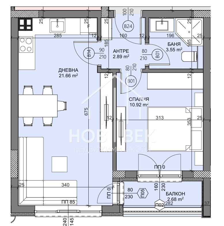 Продава  2-стаен град Варна , Владислав Варненчик 1 , 56 кв.м | 41134160 - изображение [10]