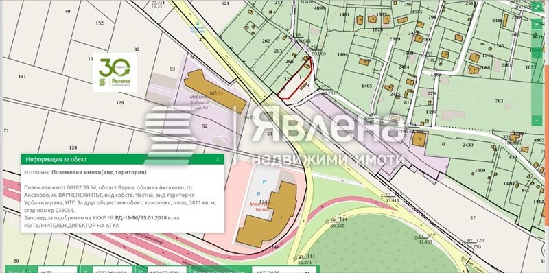 Продава ПАРЦЕЛ, гр. Варна, Летище, снимка 4 - Парцели - 53790786