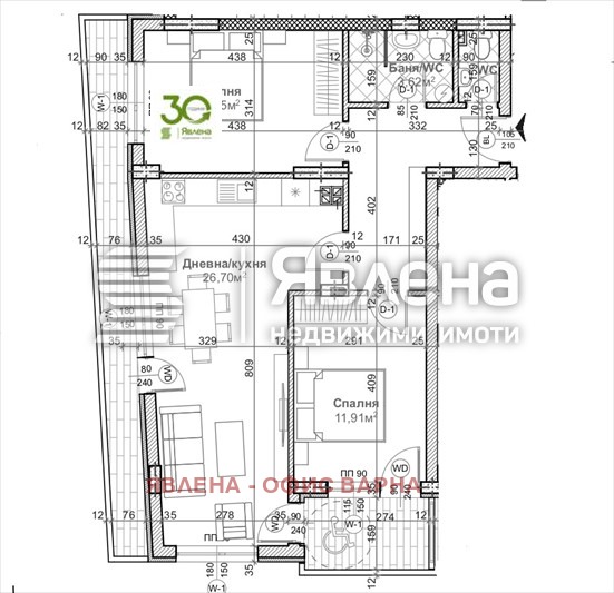 Продава 3-СТАЕН, гр. Варна, Левски 1, снимка 10 - Апартаменти - 55956829